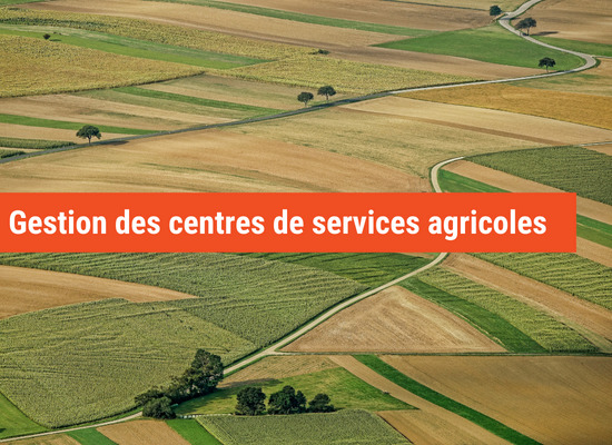 Logiciel de gestion des centres de services agricoles (CSA)
