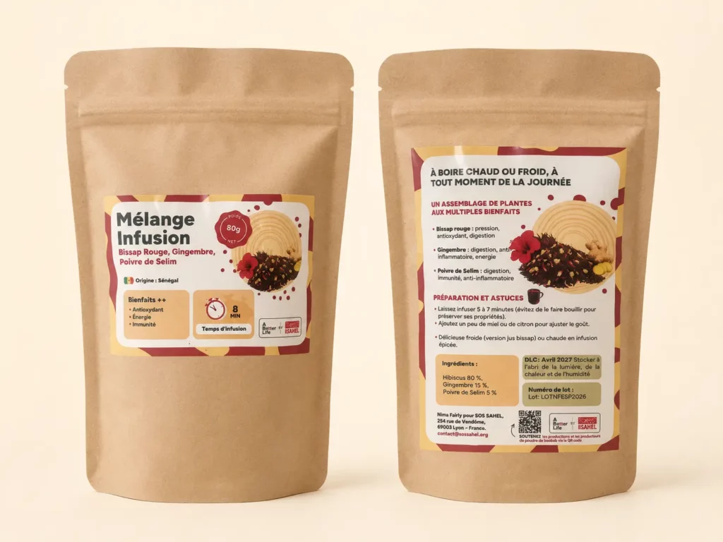 Sachet infusion