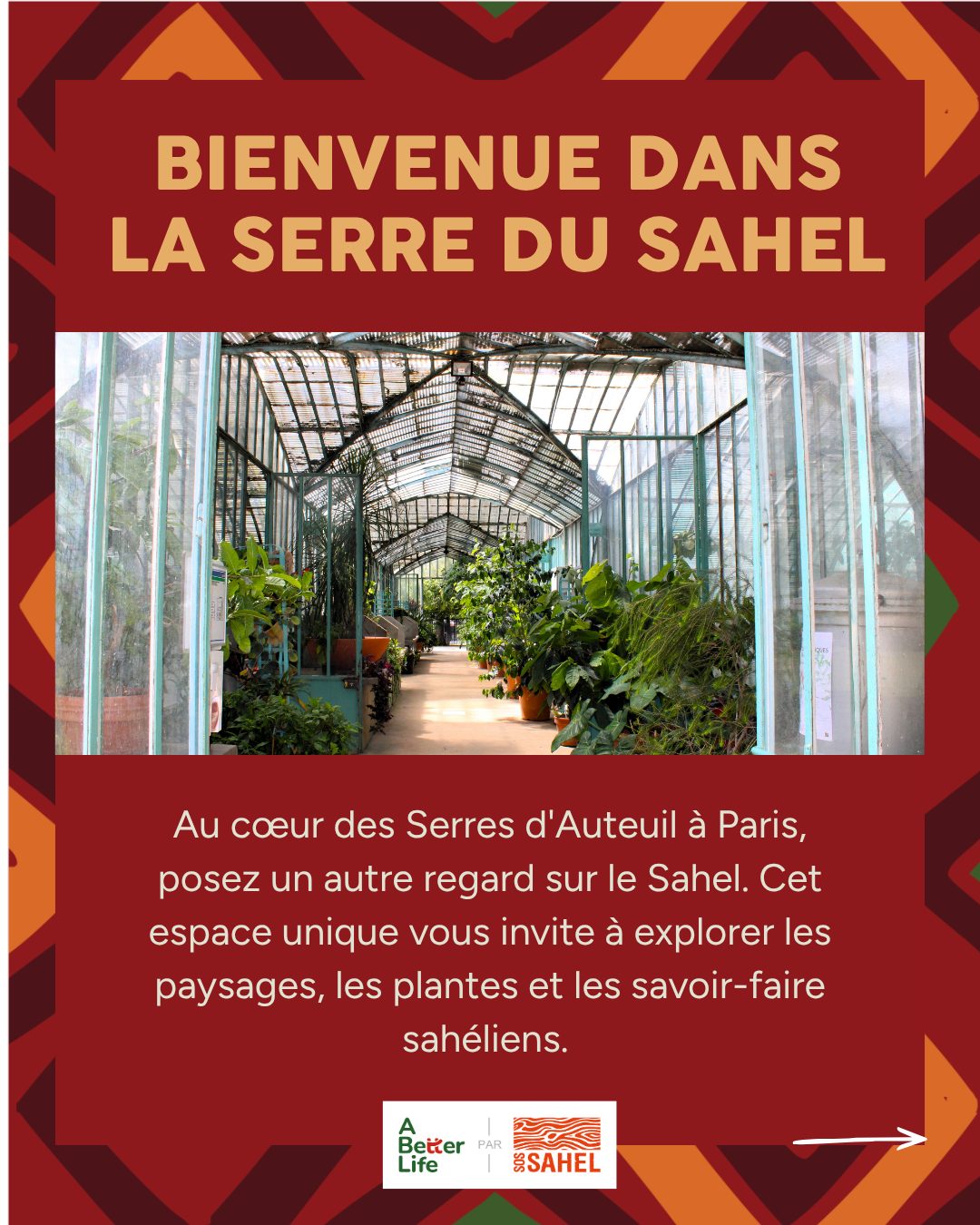 Bienvenue dans la nouvelle Serre du Sahel